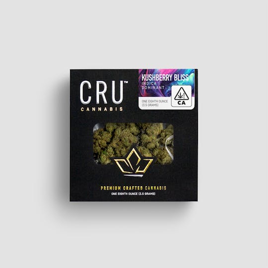 CRU Cannabis - Kushberry Bliss (3.5 Grams) - 1