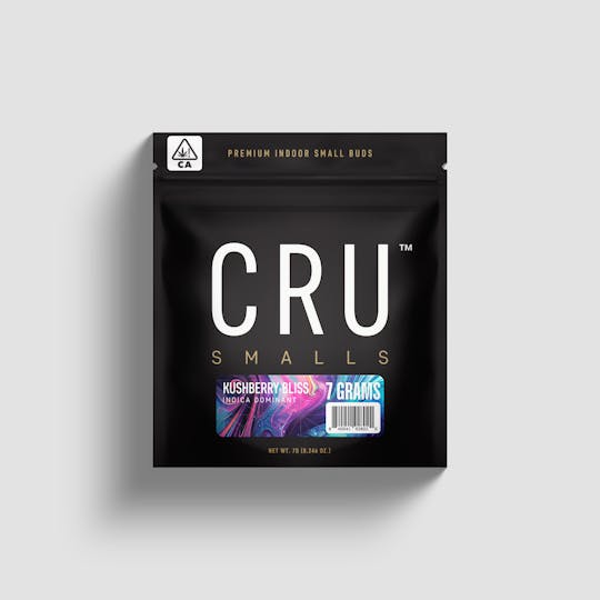CRU Cannabis - Kushberry Bliss (7 Grams Smalls Flower) - 1