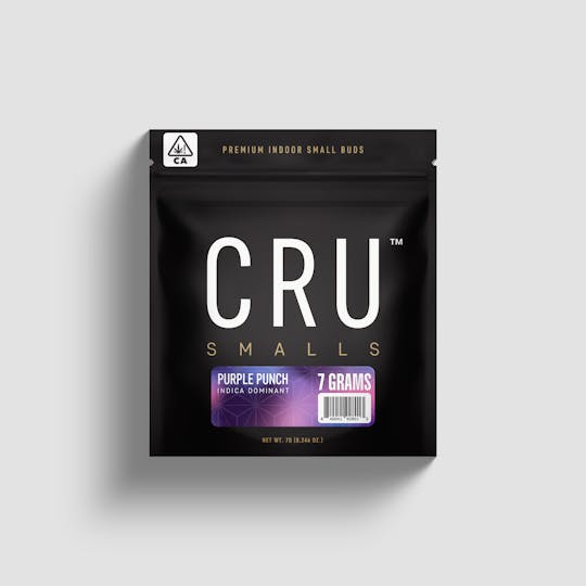 CRU Cannabis - Purple Punch (7 Grams Smalls Flower) - 1