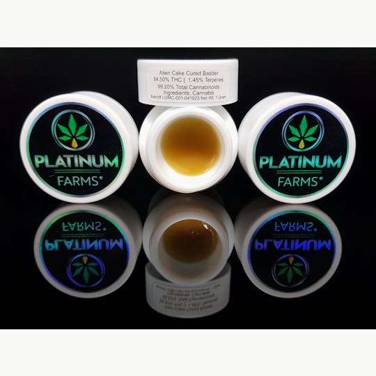 Platinum Farms - B.H.O. - Alien Cake - Badder (84.50%) - 1