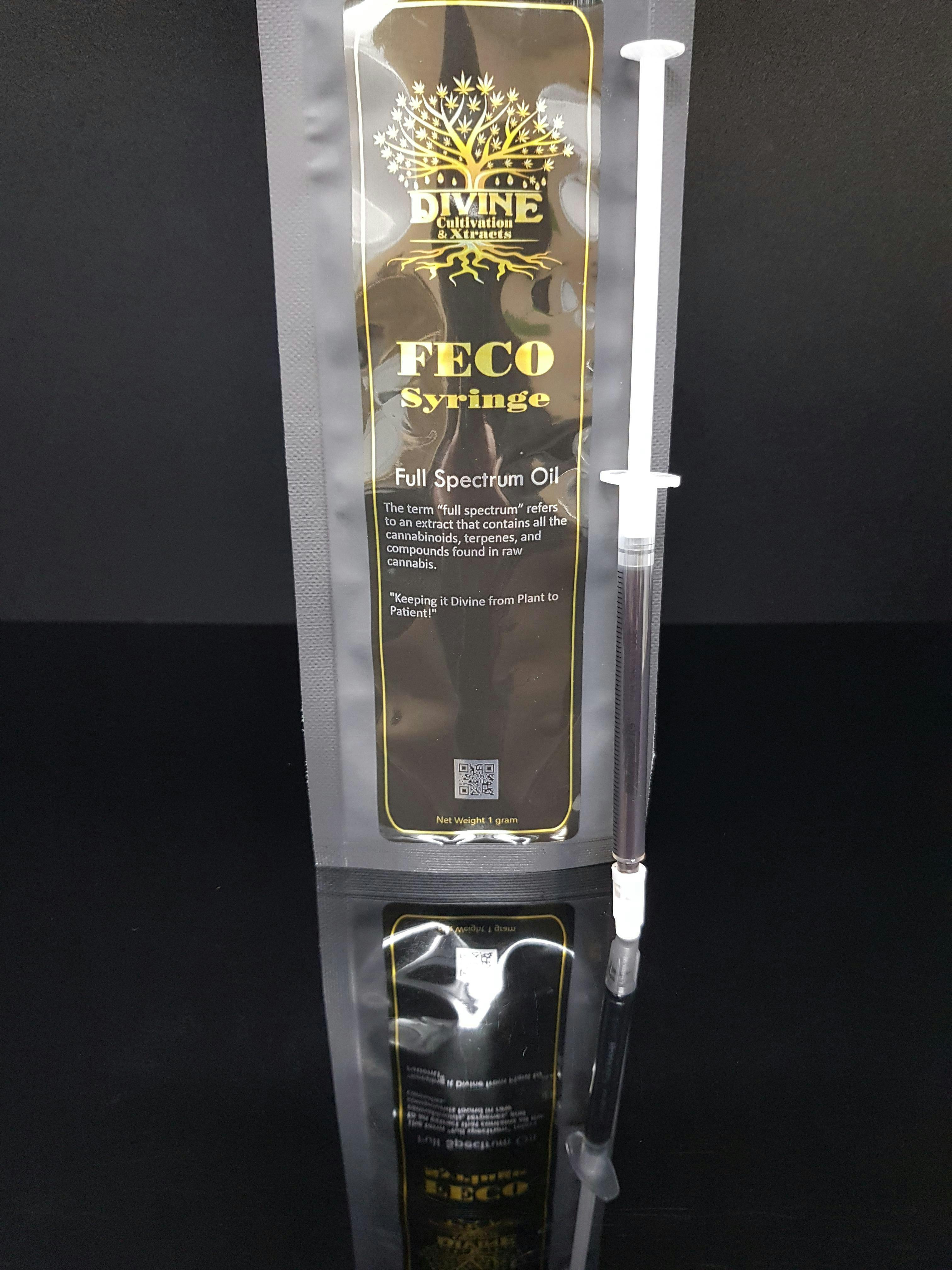 Platinum Farms - Full-Extraction Cannabis Oil - 1g Plastic Syringe - (56.90%) Hybrid - 1