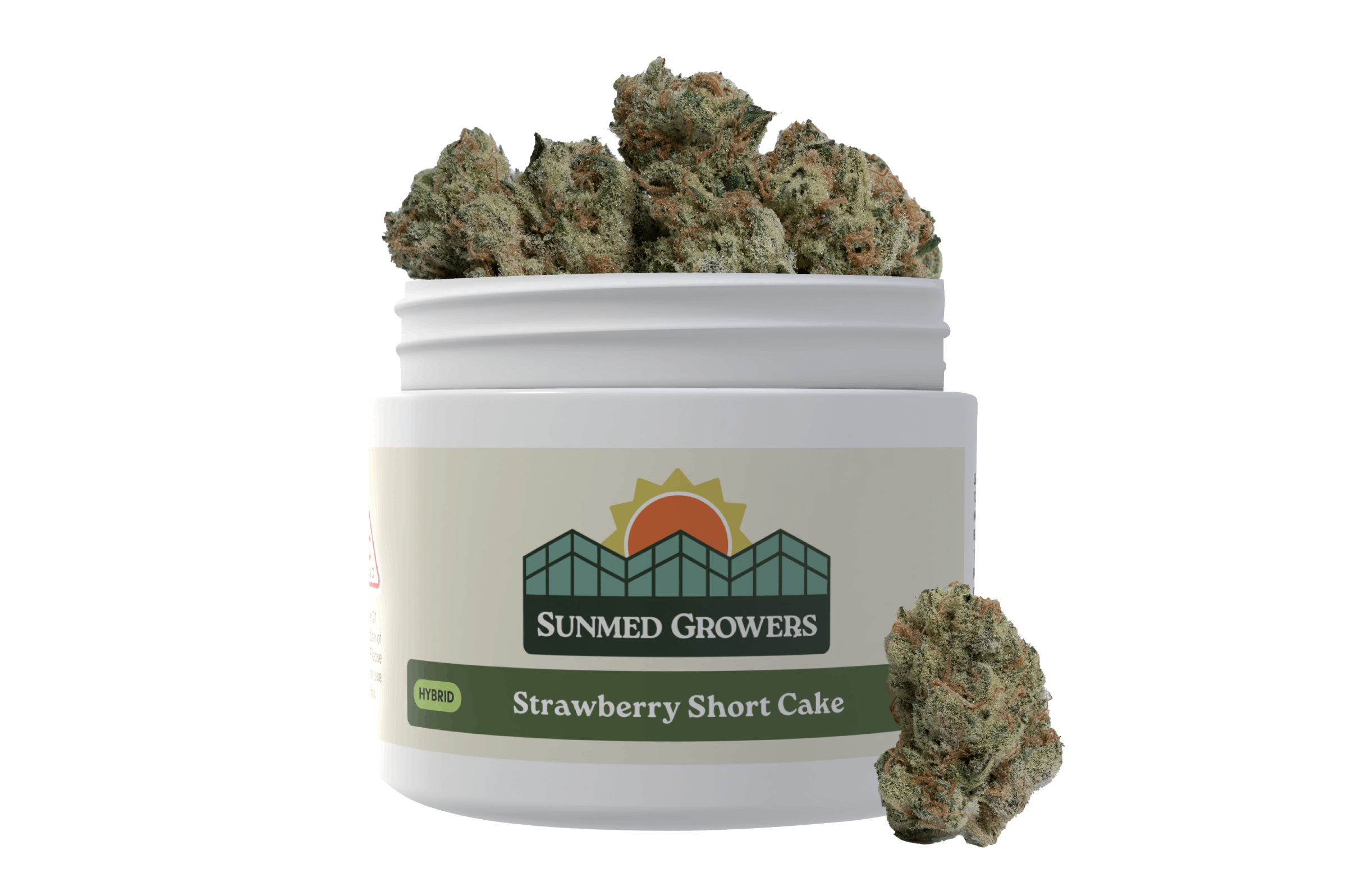 SunMed Growers - Strawberry Short Cake Flower (7g) - 1