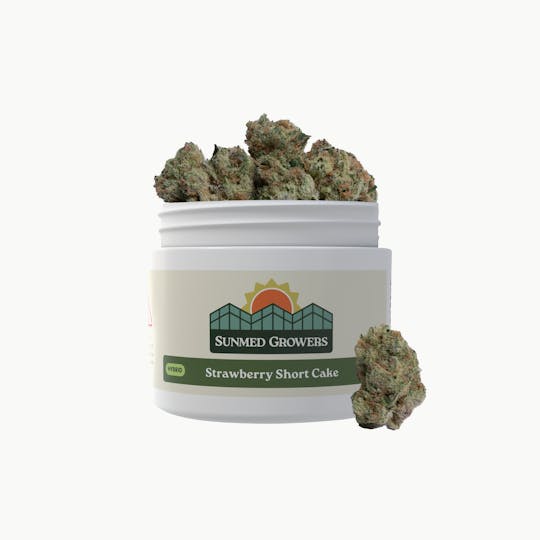 SunMed Growers - Strawberry Short Cake Flower (7g) - 1