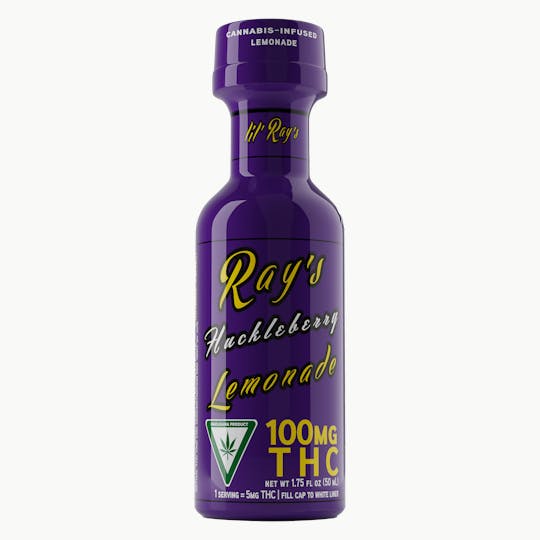 Ray's Lemonade - Huckleberry lil' Ray's 100mg THC - 1