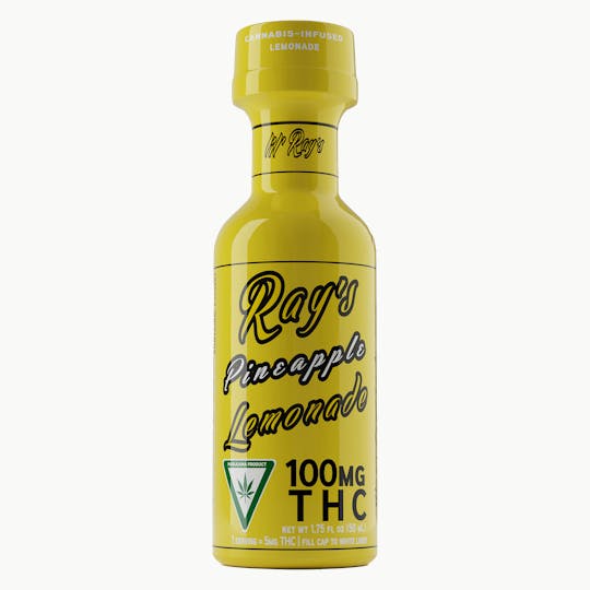 Ray's Lemonade - Pineapple lil' Ray's 100mg THC - 1