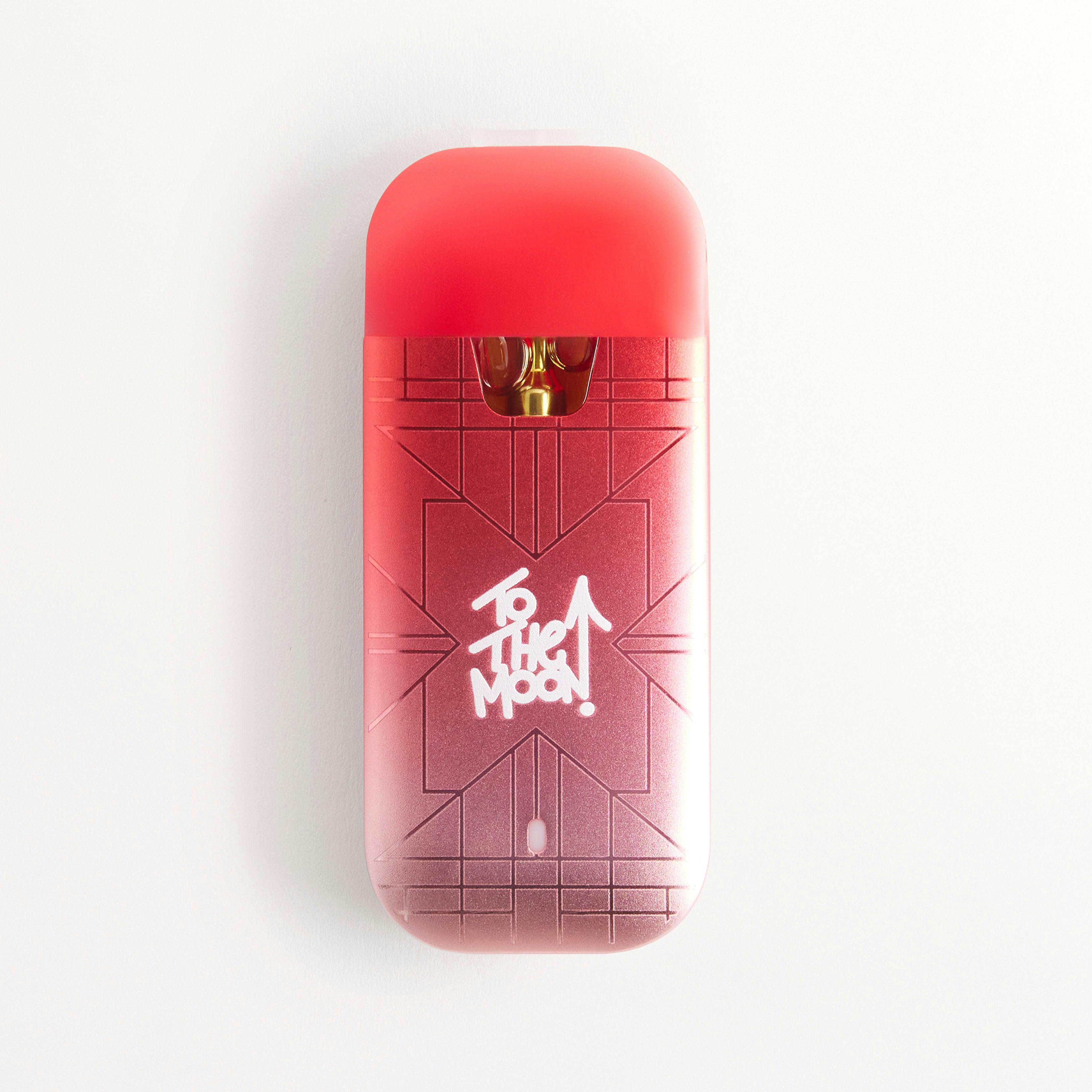 To The Moon - Cherry Bomb - Live Resin Disposable Vape - 1g - Indica - 1