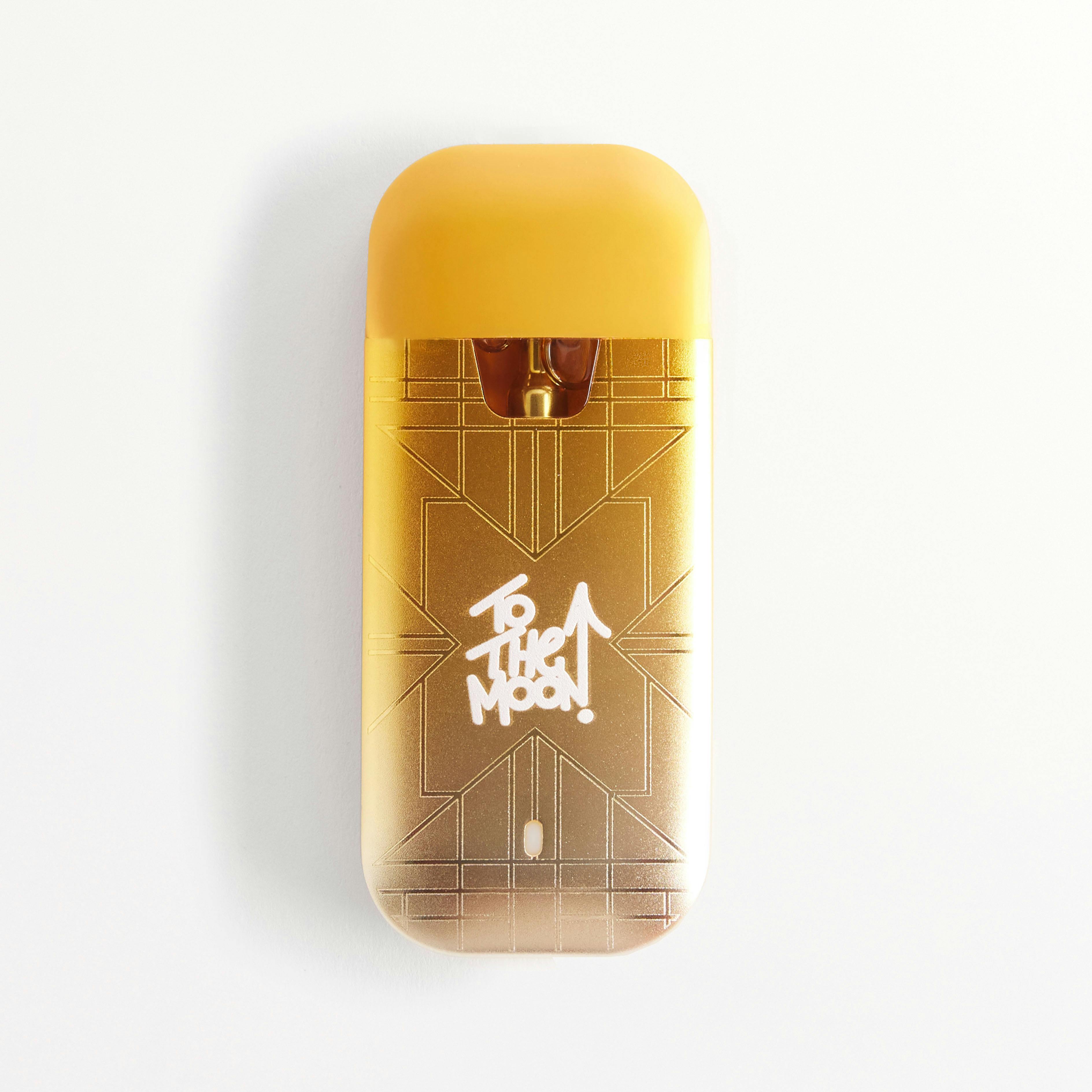 To The Moon - Lemon Cherry Gelato - Live Resin Disposable Vape - 1g - Hybrid - 1