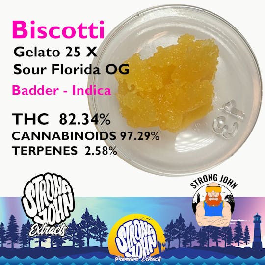 Strong John Extracts - Badder | Biscotti - 1