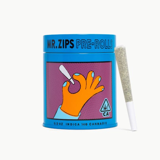 MR. ZIPS - MR. ZIPS | Space Rocks | 14g Prerolls - 1
