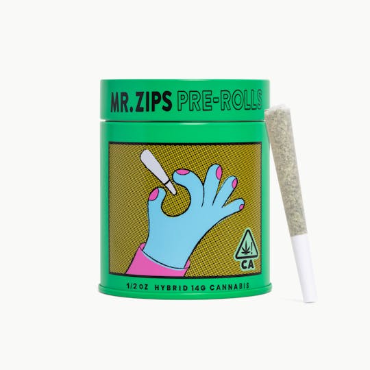 MR. ZIPS - MR. ZIPS | Gush Mintz | 14g Prerolls - 1