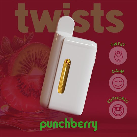 Craft Concentrates - Oil Twists Tanker (4g) - PunchBerry Flavor - 1