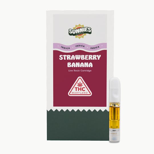 SunMed Growers - Strawberry Banana Live Resin Cartridge 0.5g - 1