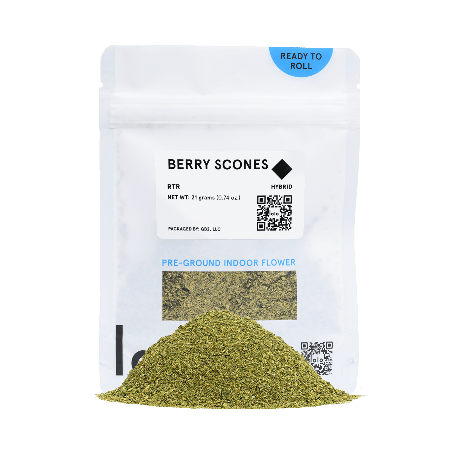 lolo - lolo | Berry Scones | Indoor Ready To Roll | 21g - 1
