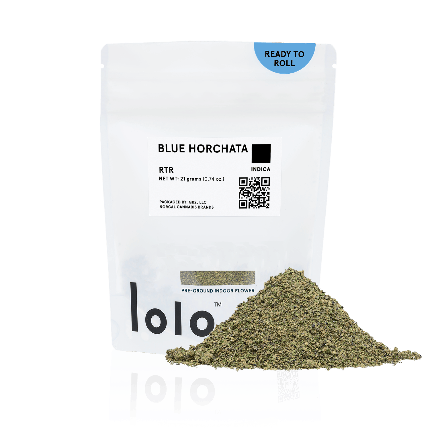 lolo - lolo | Blue Horchata | Indoor Ready To Roll | 21g - 1