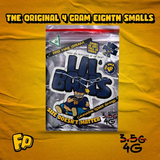 Fat Pack - LIL' BALLS: Cap Junky (4G 8TH Smalls Prepack) - 1