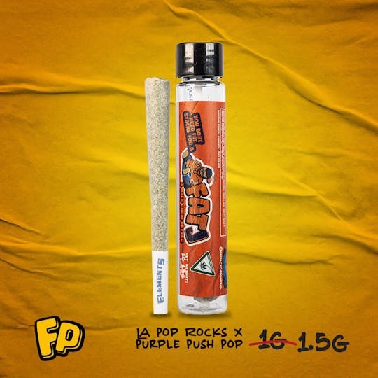 Fat Pack - FAT J: LA Pop Rocks x Purple Push Pop (1.5G Preroll) - 1