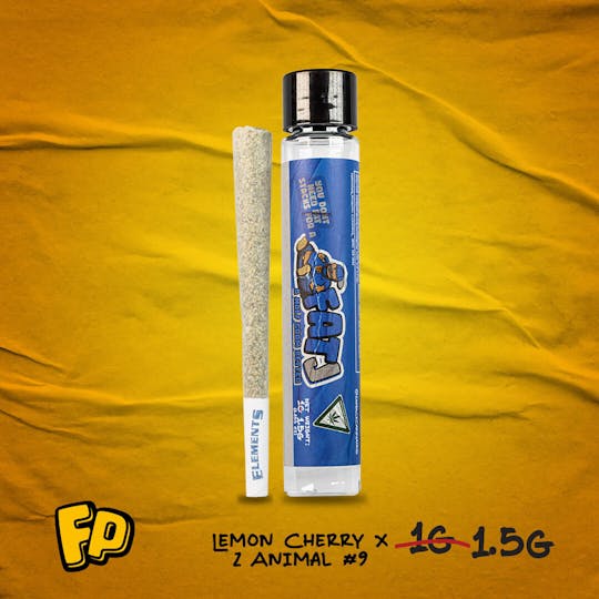 Fat Pack - FAT J: Lemon Cherry x Z Animal #9 (1.5G Preroll) - 1
