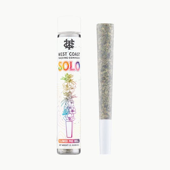 West Coast Trading Company - Solo | Mint Chocolate Chip | 1g Preroll - 1