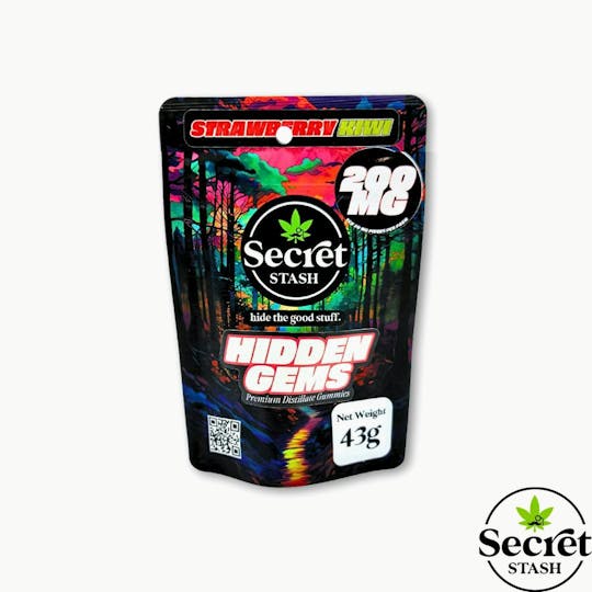 Secret Stash - Hidden Gems | THC | Strawberry Kiwi | 200mg - 1