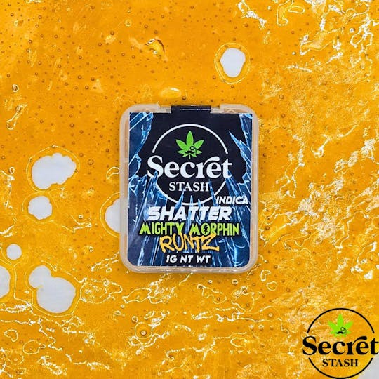 Secret Stash - Secret Stash | Shatter | Mighty Morphin' Runtz | 1g - 1