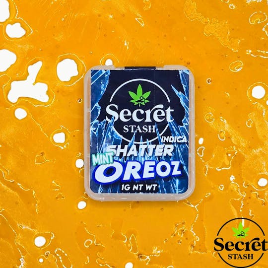 Secret Stash - Secret Stash | Shatter | Mint Oreoz | 1g - 1
