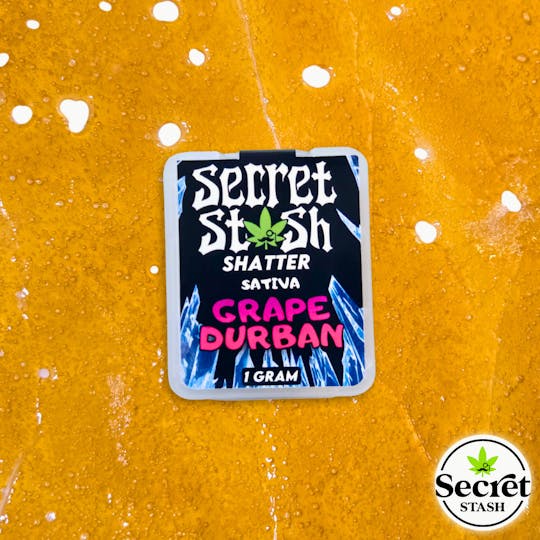 Secret Stash - Secret Stash | Shatter | Grape Durban | 1g - 1