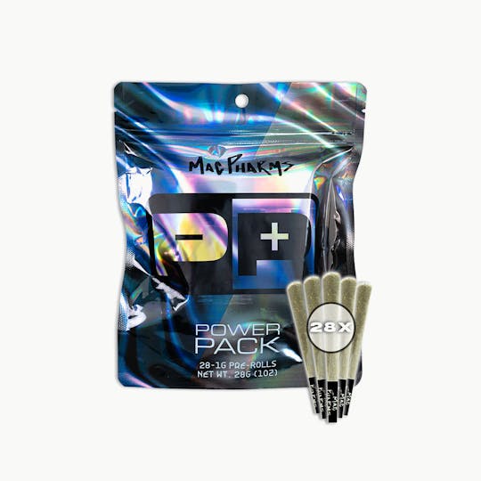 Mac Pharms - Mac Pharms | Power Pack Blue | 28 - 1G Pre-Rolls - 1