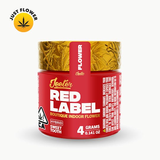 Jeeter - Jeeter Red Label Boutique Indoor Flower - Sweet Tooth - 1