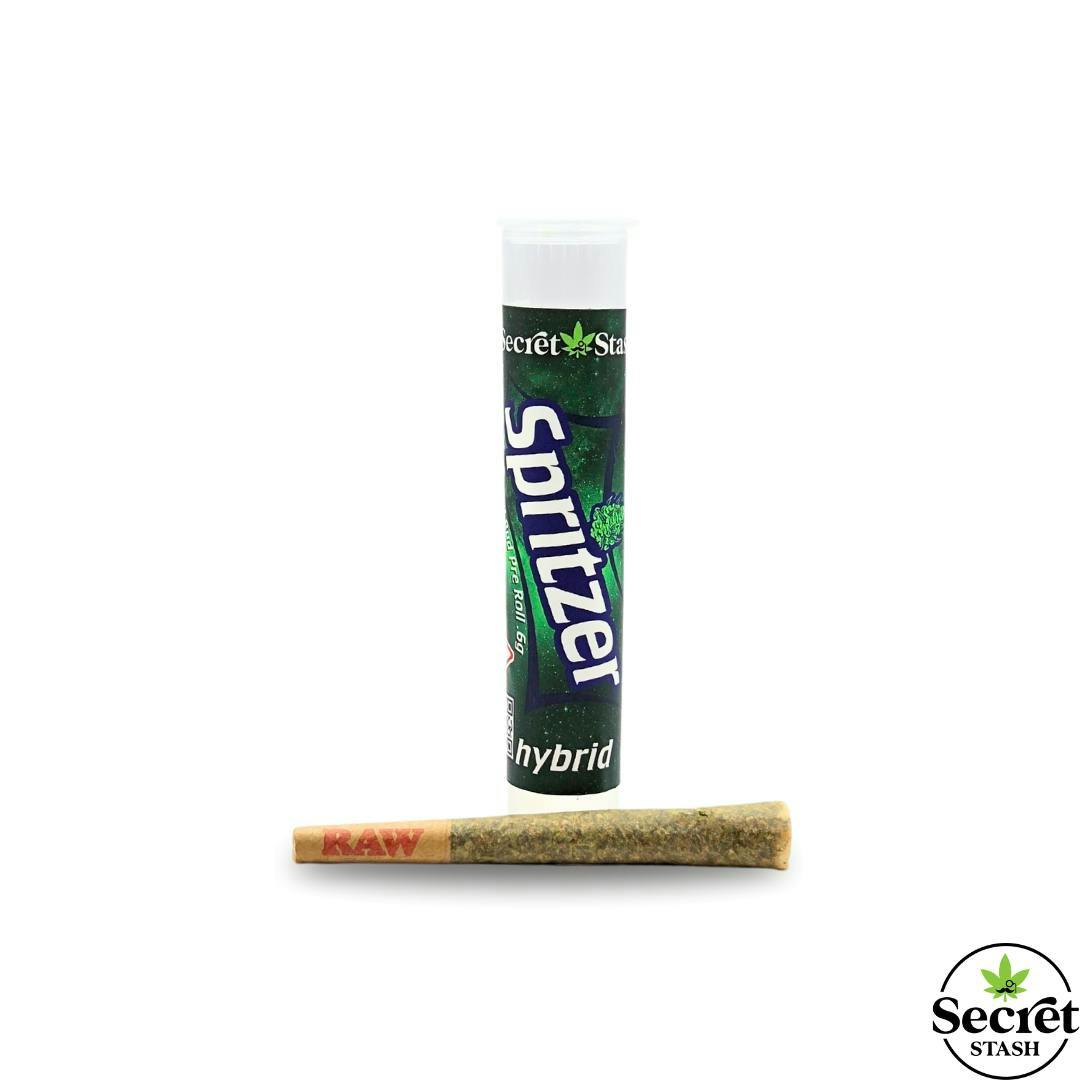 Secret Stash - Secret Stash | Full Bud Pre Roll | Spritzer | .5g - 1