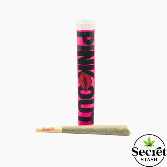 Secret Stash - Secret Stash | Full Bud Pre Roll | Pink Out | 1.2g - 1