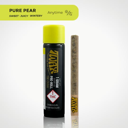 CLEAR Brands - TWAX Infused Pre-roll 1g | Pure Pear - 1