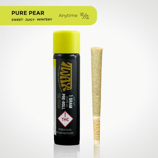 CLEAR Brands - TWAX Infused Pre-roll 1.25g | Pure Pear - 1