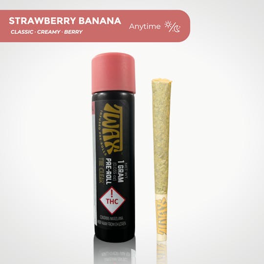 CLEAR Brands - TWAX Infused Pre-roll 1.25g | Strawberry Banana - 1