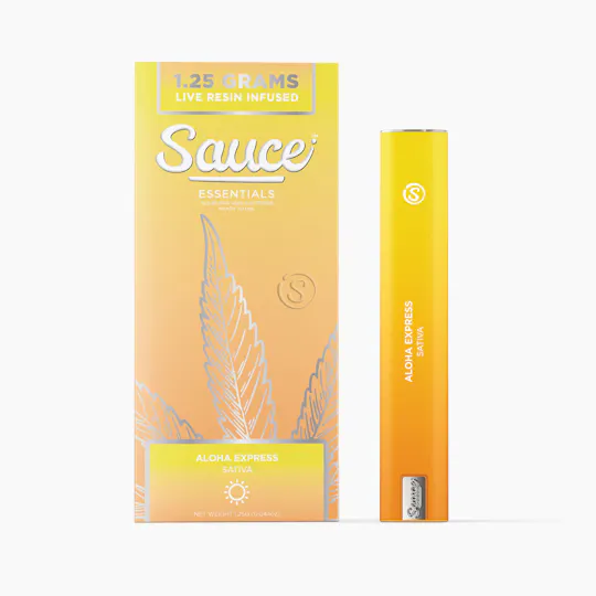 Sauce. - Sauce | Essentials | Aloha Express | Live Resin Disposable | 1.25g - 1
