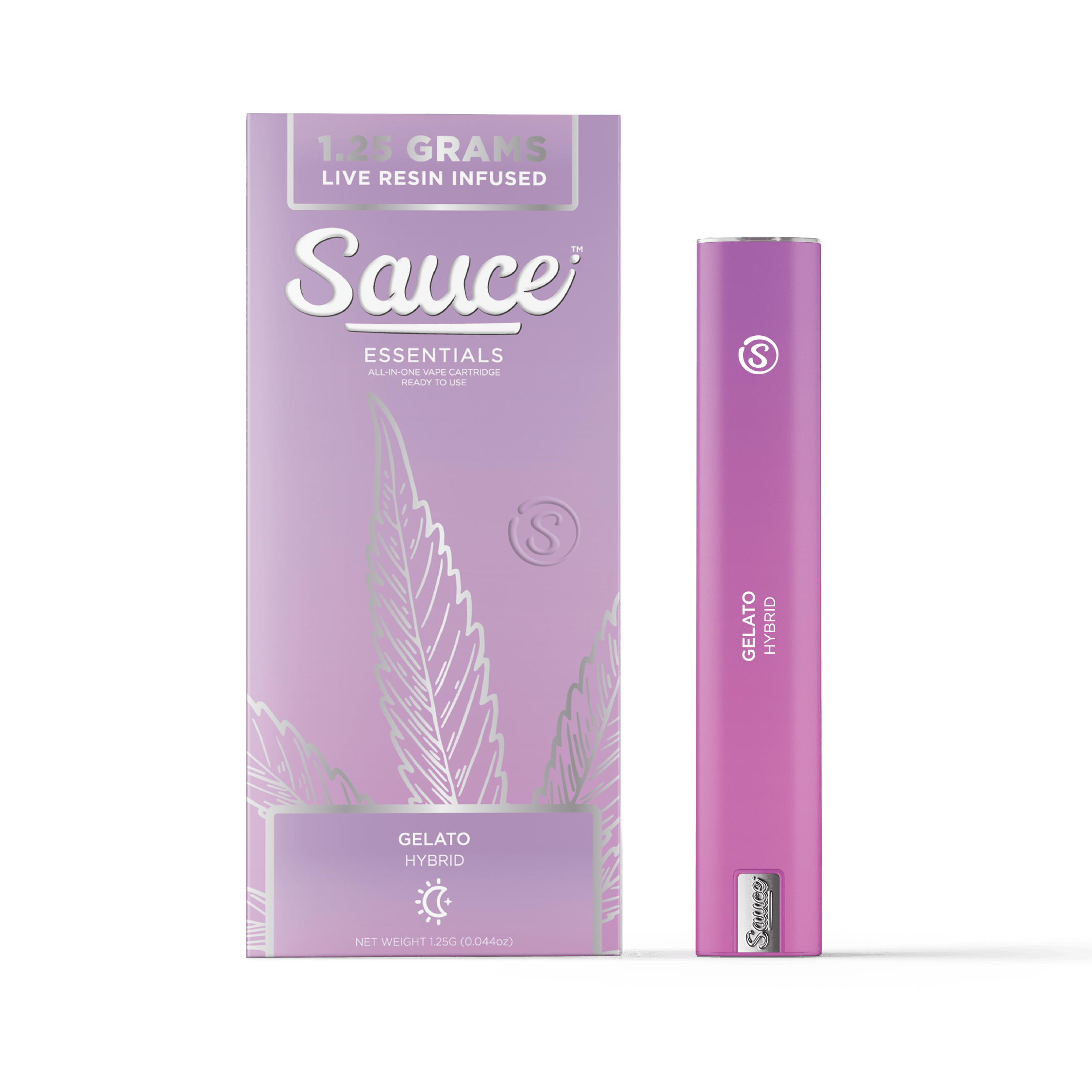 Sauce. - Sauce | Essentials | Gelato | Live Resin Disposable | 1.25g - 1