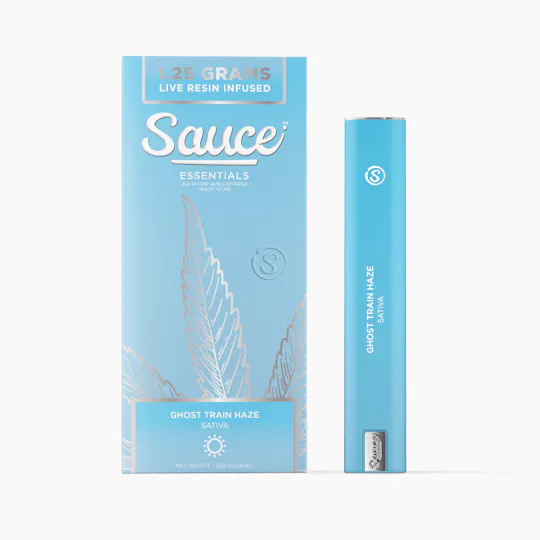 Sauce. - Sauce | Essentials | Ghost Train Haze | Live Resin Disposable | 1.25g - 1