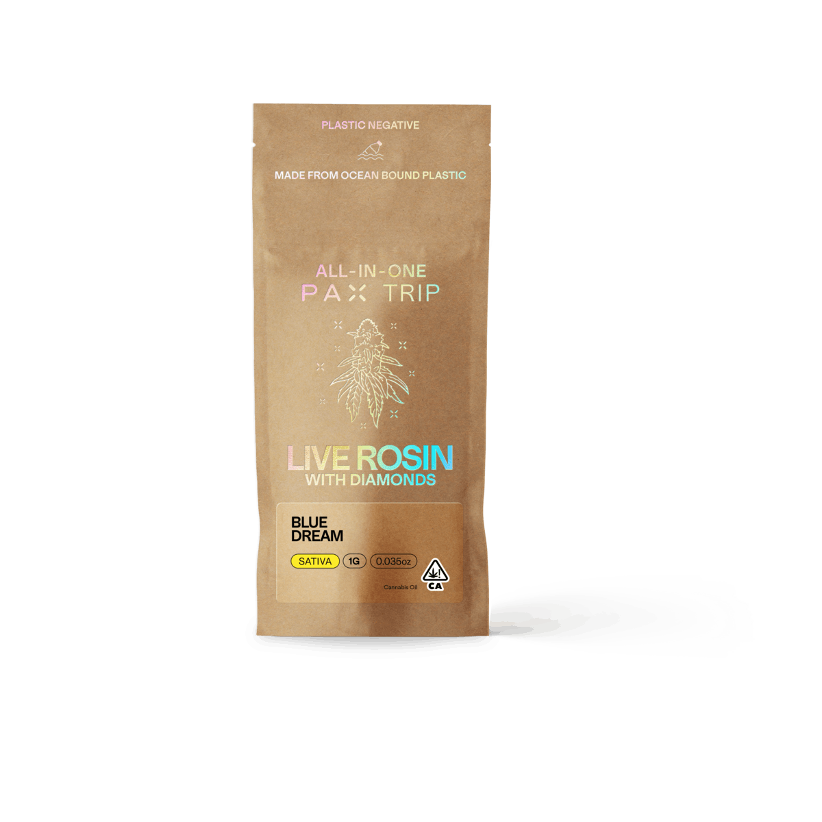 PAX - Live Rosin with Diamonds | Blue Dream 1g - 1