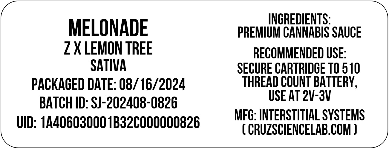 Cartridge | Melonade - Strong John Extracts