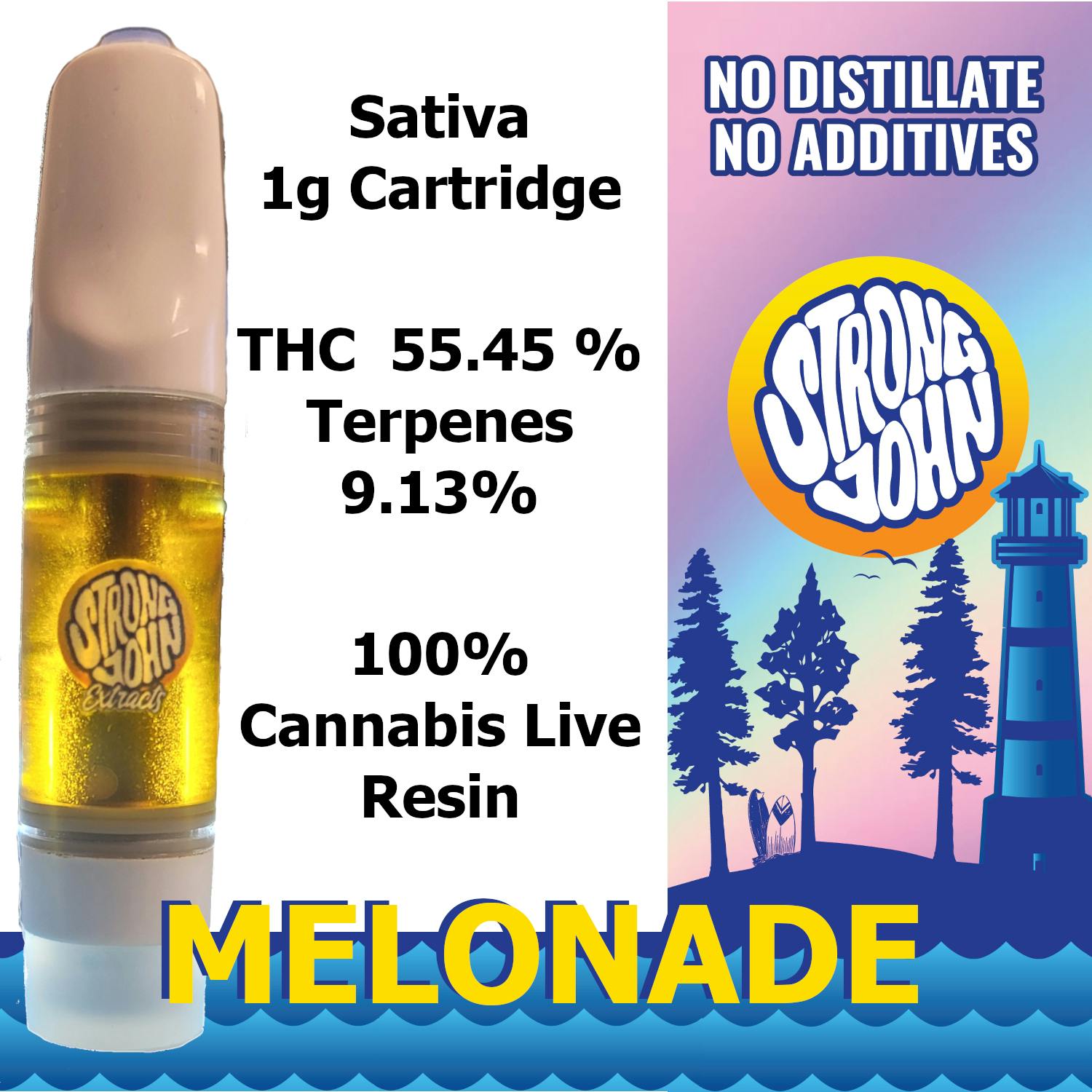 Strong John Extracts - Cartridge | Melonade - 1