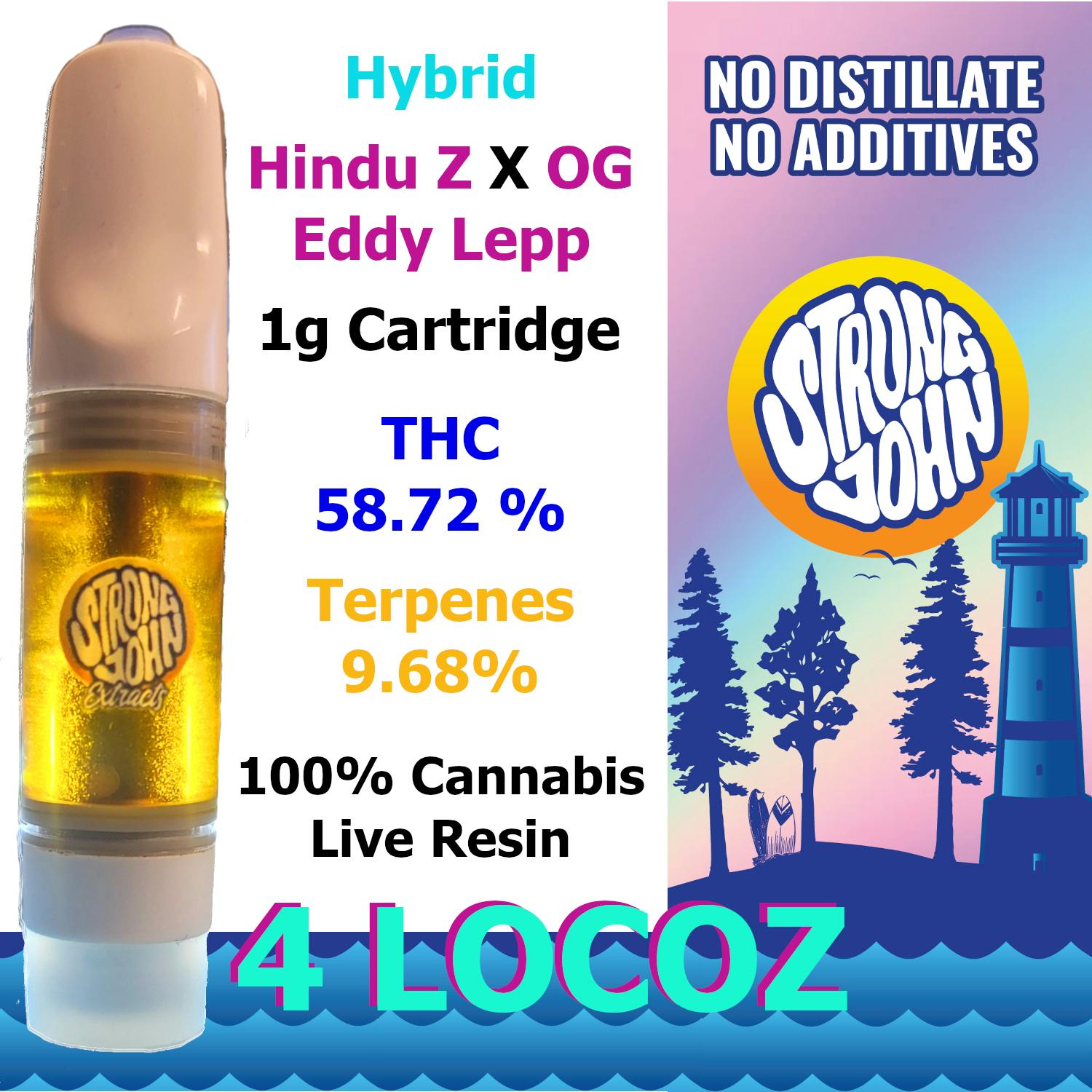 Strong John Extracts - Cartridge | 4 Locoz - 1