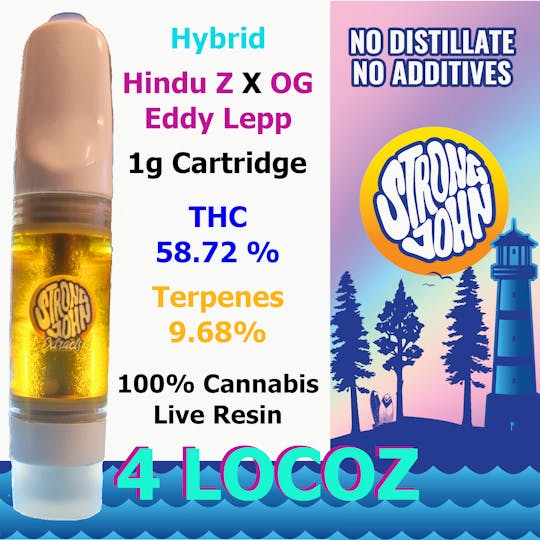 Strong John Extracts - Cartridge | 4 Locoz - 1