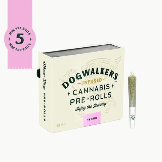 Dogwalkers - Dogwalkers Play .35g Mini Dog Pre Rolls (5pk) | L'Orange - 1