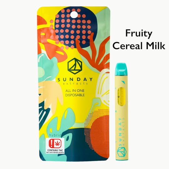 Sunday Extracts - 2g All In One Fruity Cereal Milk - 1