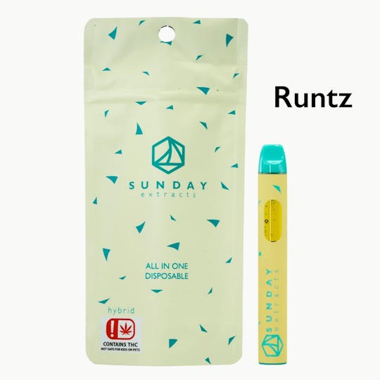 Sunday Extracts - 2g All In One Runtz - 1