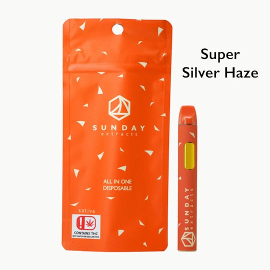 Sunday Extracts - 2g All In One Super Silver Haze - 1