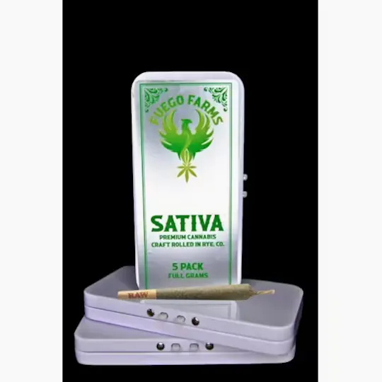 Fuego Farms - Fuego Farms | Durban Poison | Joints | 1g each | 5pk - 1