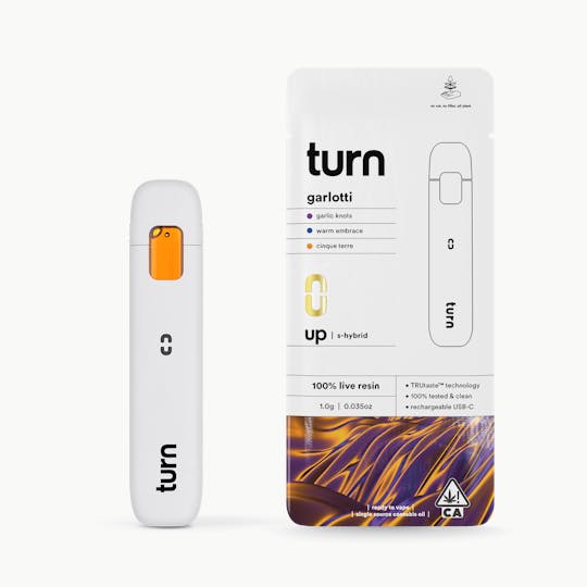 turn - 1.0g AIO | garlotti | 100% live resin | up | - 1