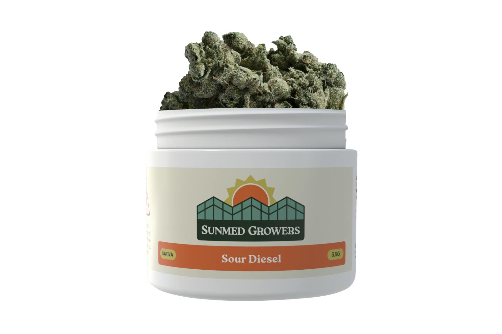 SunMed Growers - Sour Diesel Flower (3.5g) - 1