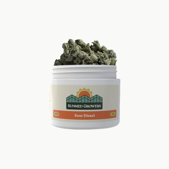 SunMed Growers - Sour Diesel Flower (3.5g) - 1