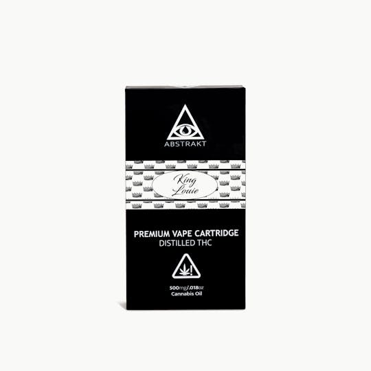 Abstrakt - Abstrakt .5g Distillate Vape Cartridge - King Louie - 1